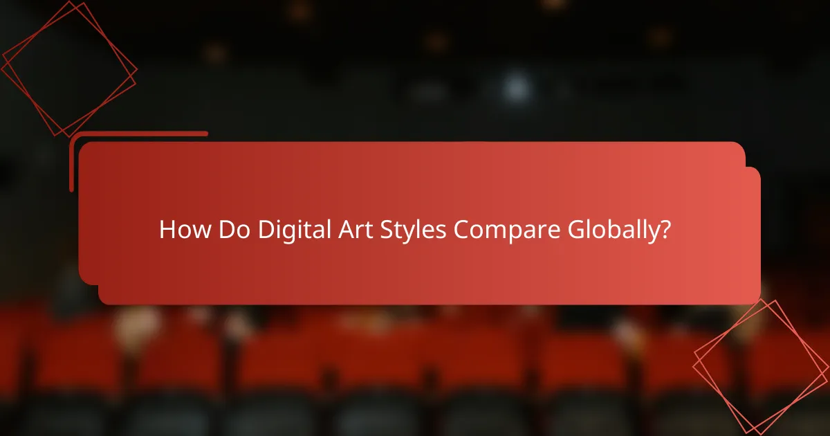 How Do Digital Art Styles Compare Globally?