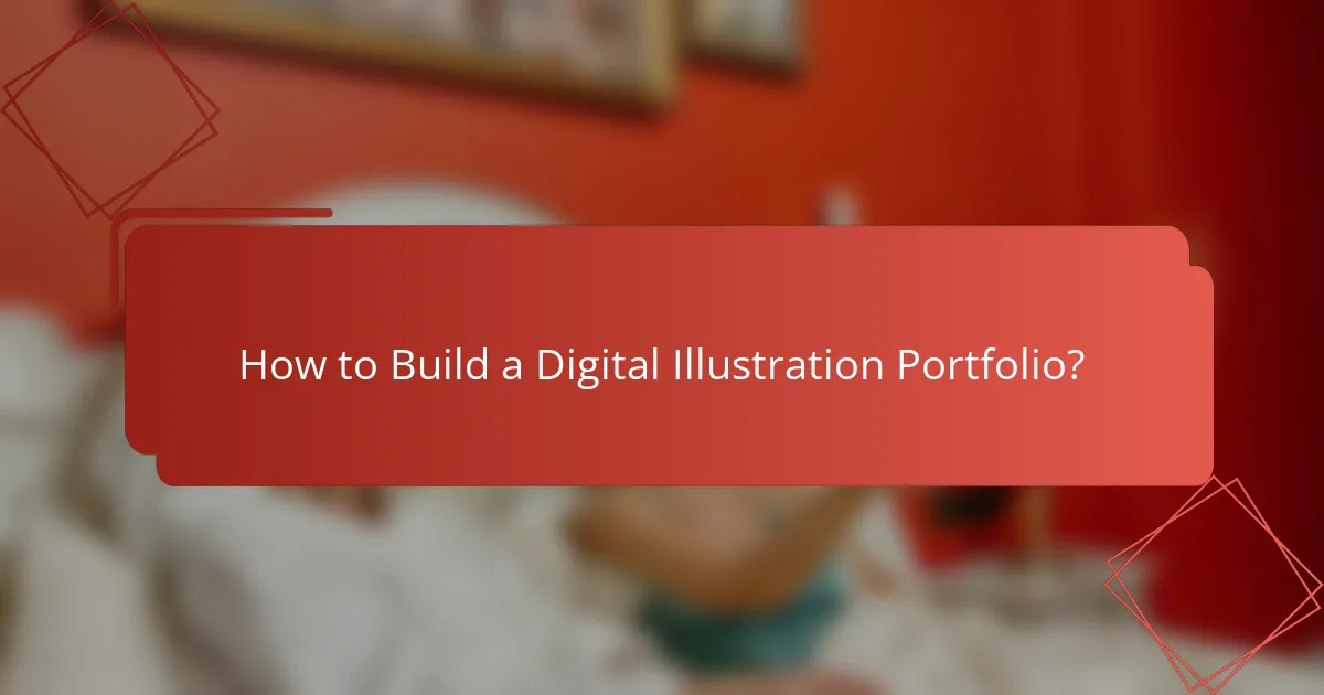 How to Build a Digital Illustration Portfolio?