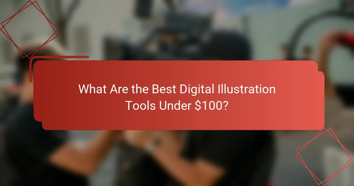 What Are the Best Digital Illustration Tools Under $100?