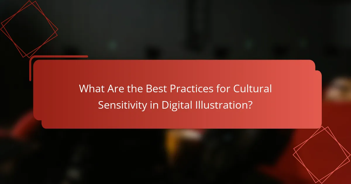 What Are the Best Practices for Cultural Sensitivity in Digital Illustration?
