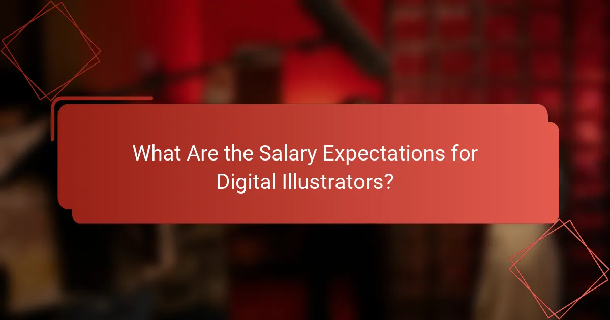 What Are the Salary Expectations for Digital Illustrators?