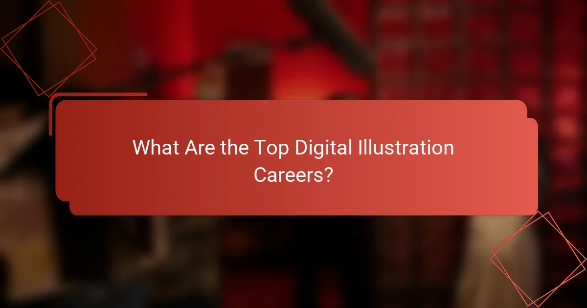 What Are the Top Digital Illustration Careers?