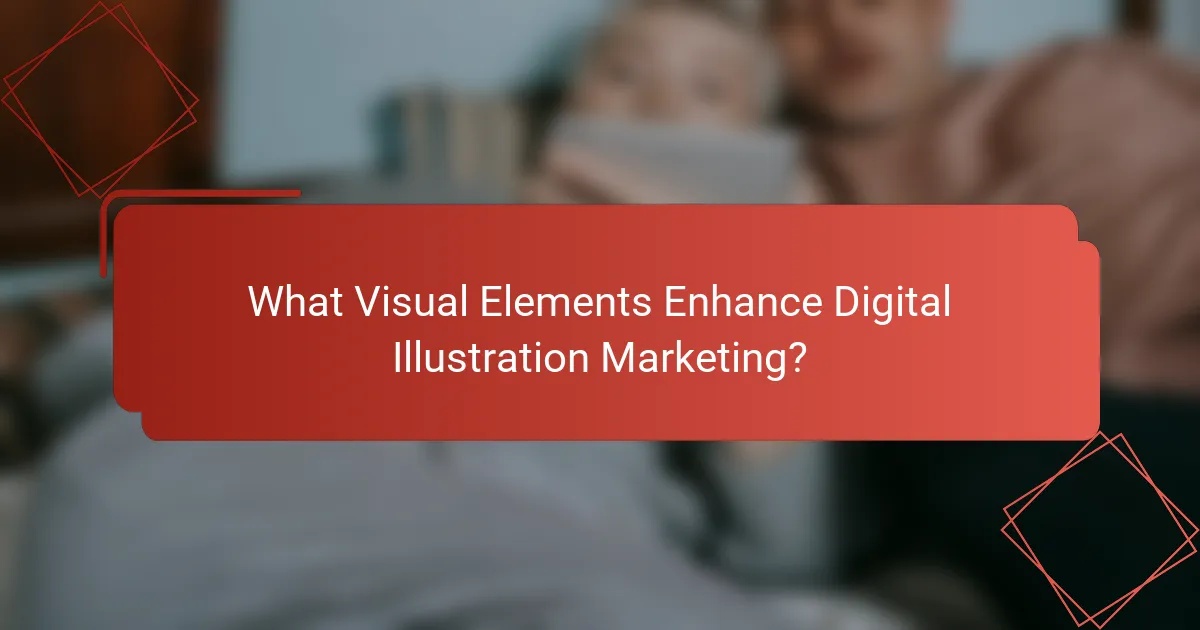 What Visual Elements Enhance Digital Illustration Marketing?